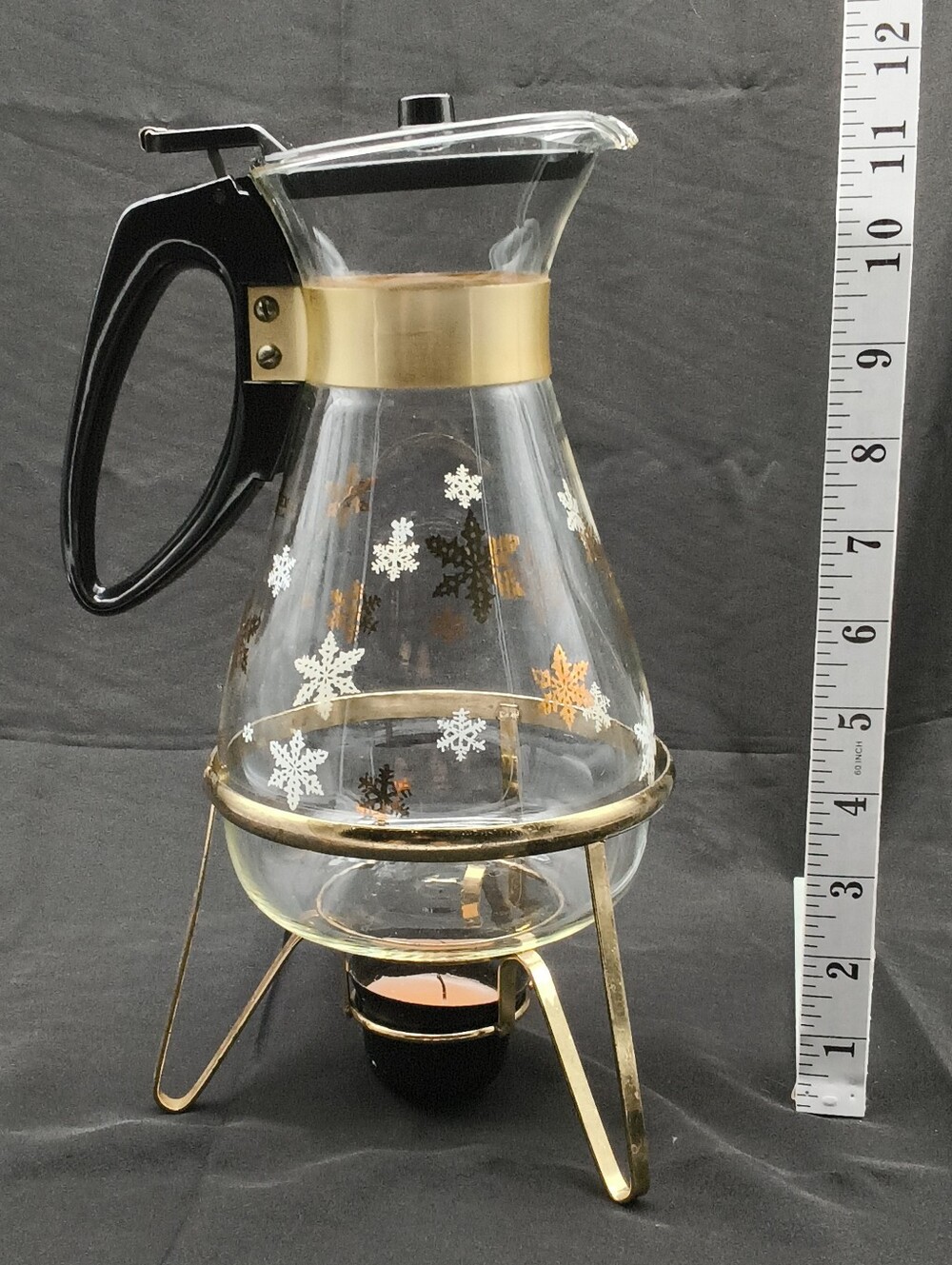 VTG Pyrex 8 Cup Cinderella Beverage Server Carafe 3208 In Original Box - Picture 6 of 16